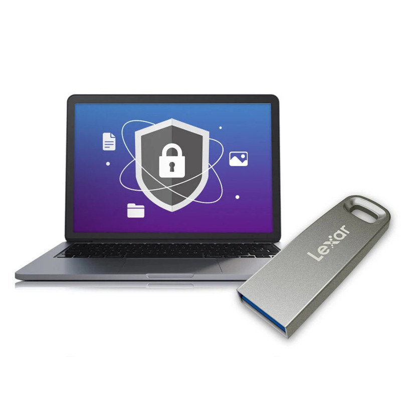 فلش 128 گیگ لکسار Lexar JumpDrive M45 USB3.1