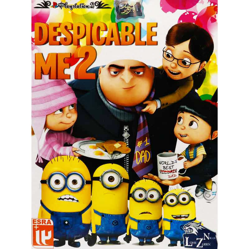 بازی Despicable ME 2 لوح زرین مناسب برای PS2