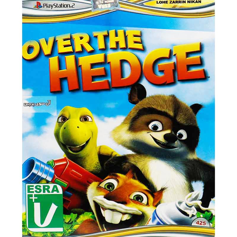 بازی Over The Hedge لوح زرین مناسب برای PS2