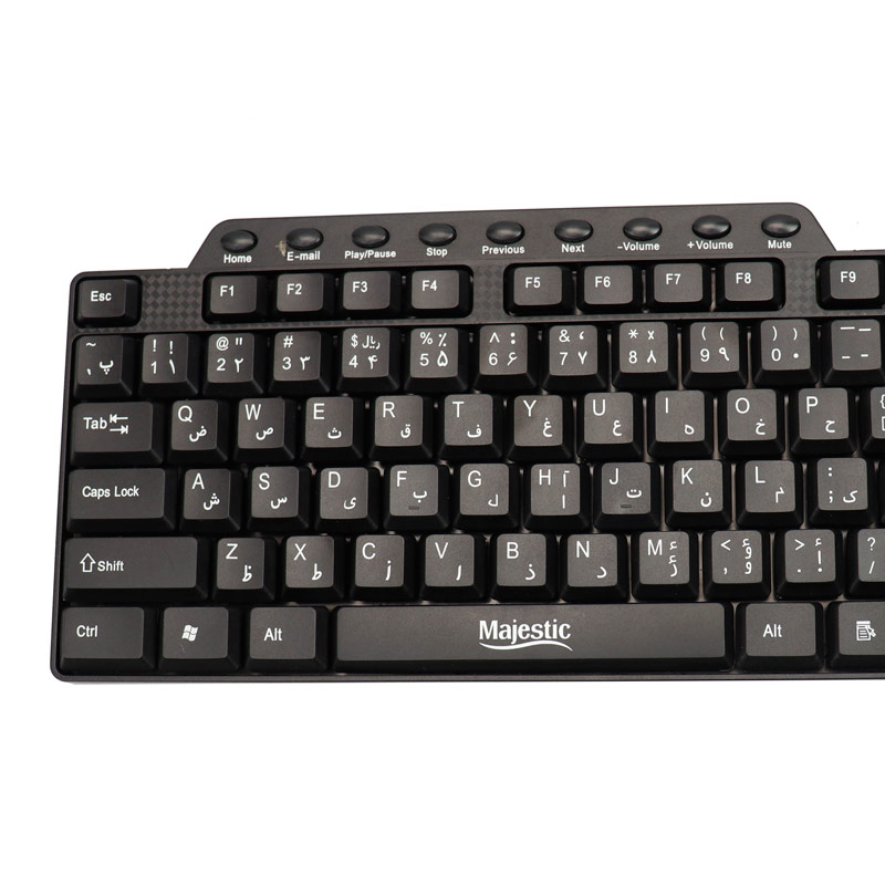 کیبورد و موس مجستیک KM-520B