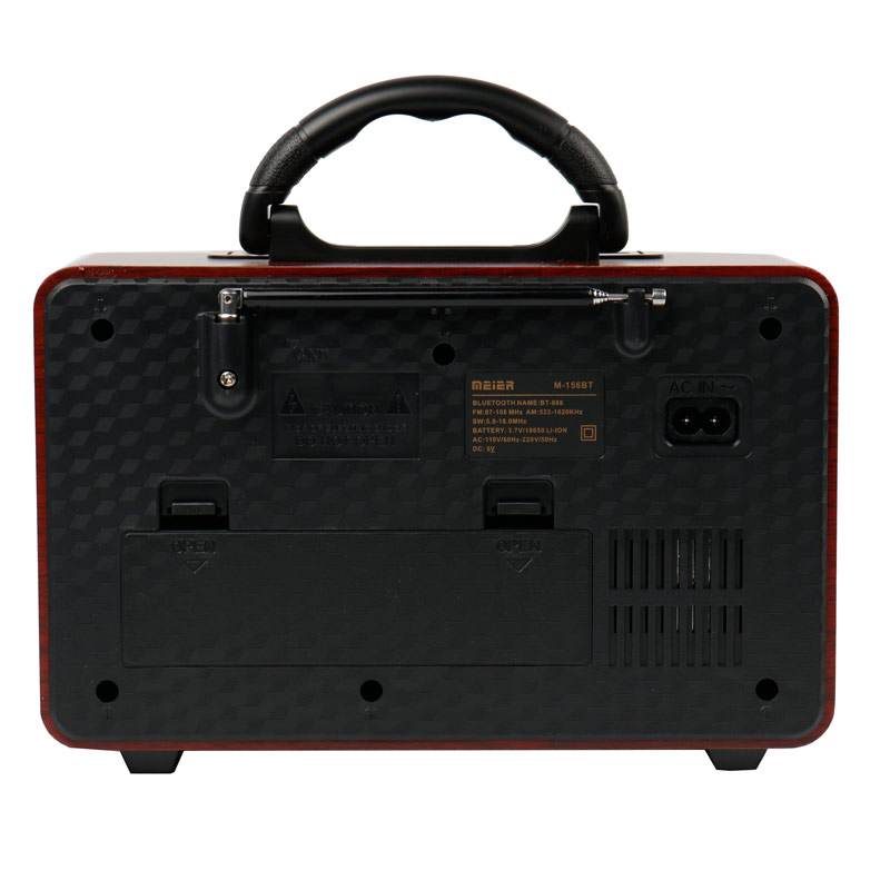 رادیو اسپیکر بلوتوثی رم و فلش خور Meier M-156BT + ریموت کنترل