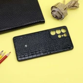 قاب چرمی Mont Blanc سامسونگ Galaxy S21 Ultra محافظ لنزدار