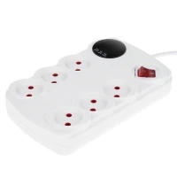 محافظ برق صوتی تصویری 6 خانه آفر الکترونیک OR-318 با کابل 3 متری