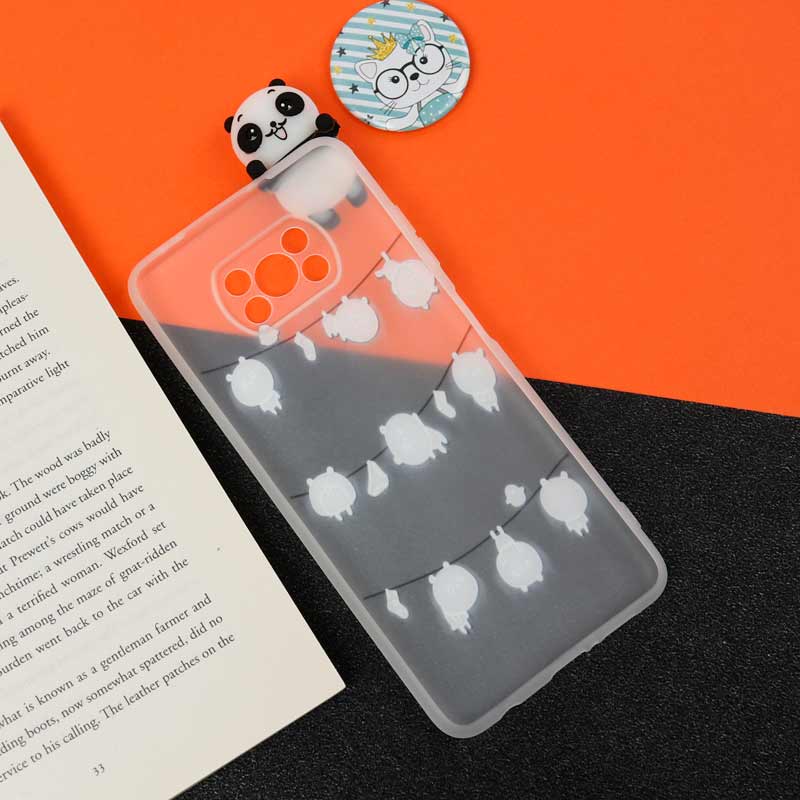 قاب عروسکی طرح پاندا Xiaomi Poco x3/x3 NFC/x3 pro