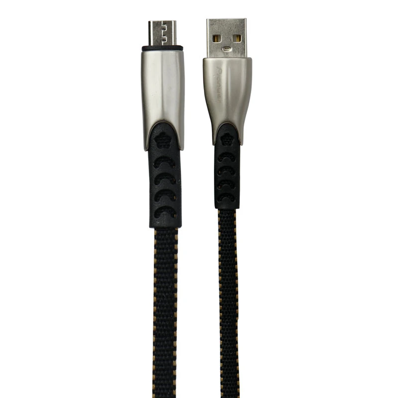 کابل میکرو یو اس بی فست شارژ Pioneer P-13 5.1A 1m