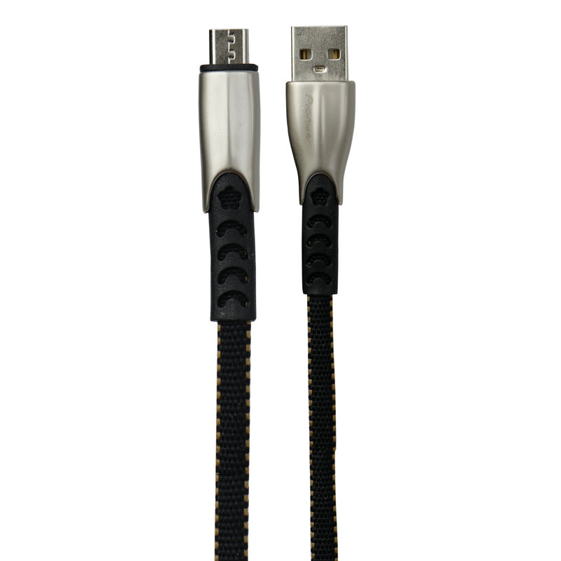 کابل میکرو یو اس بی فست شارژ Pioneer P-13 5.1A 1m