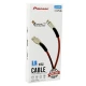 کابل فست شارژ Pioneer P-13 5.1A Type-C 1m