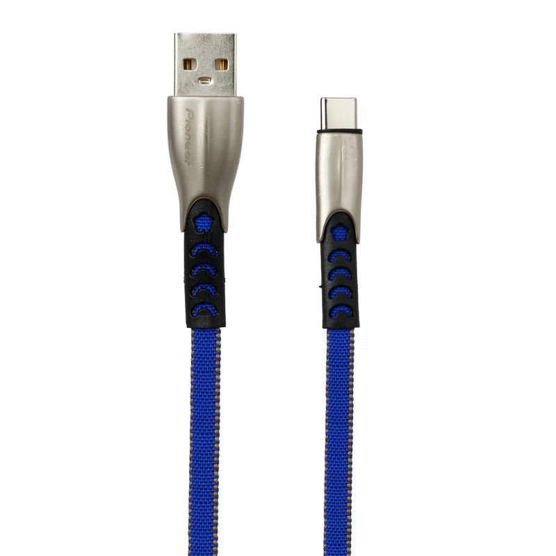 کابل فست شارژ Pioneer P-13 5.1A Type-C 1m