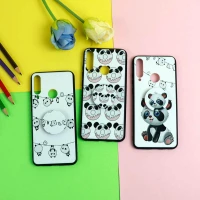 قاب فانتزی برجسته + پاپ سوکت طرح پاندا هواوی Y6p سری D