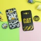 قاب فانتزی برجسته + پاپ سوکت طرح CAT سامسونگ J3 2016 سری D