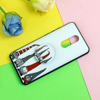 قاب فانتزی برجسته + پاپ سوکت طرح کوتوله شیائومی Redmi 8 سری D