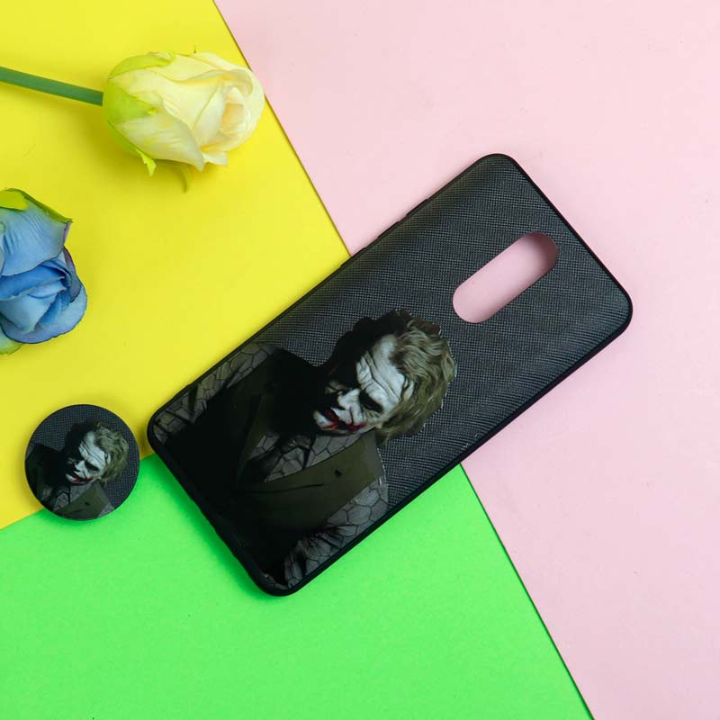 قاب فانتزی برجسته + پاپ سوکت طرح Joker شیائومی Redmi 8 سری D