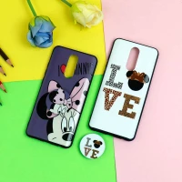قاب فانتزی برجسته + پاپ سوکت طرح میکی موس شیائومی Redmi 8 سری D