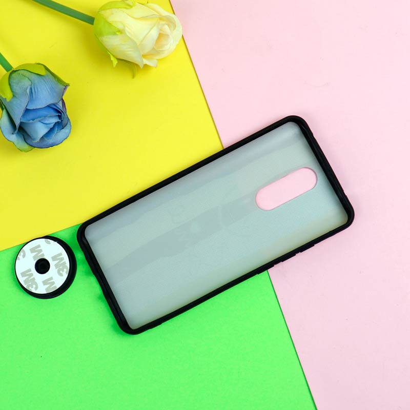 قاب فانتزی برجسته + پاپ سوکت طرح رنگین کمان شیائومی Redmi 8 سری D