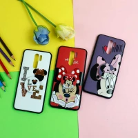 قاب فانتزی برجسته + پاپ سوکت طرح میکی موس شیائومی Redmi 9 سری D