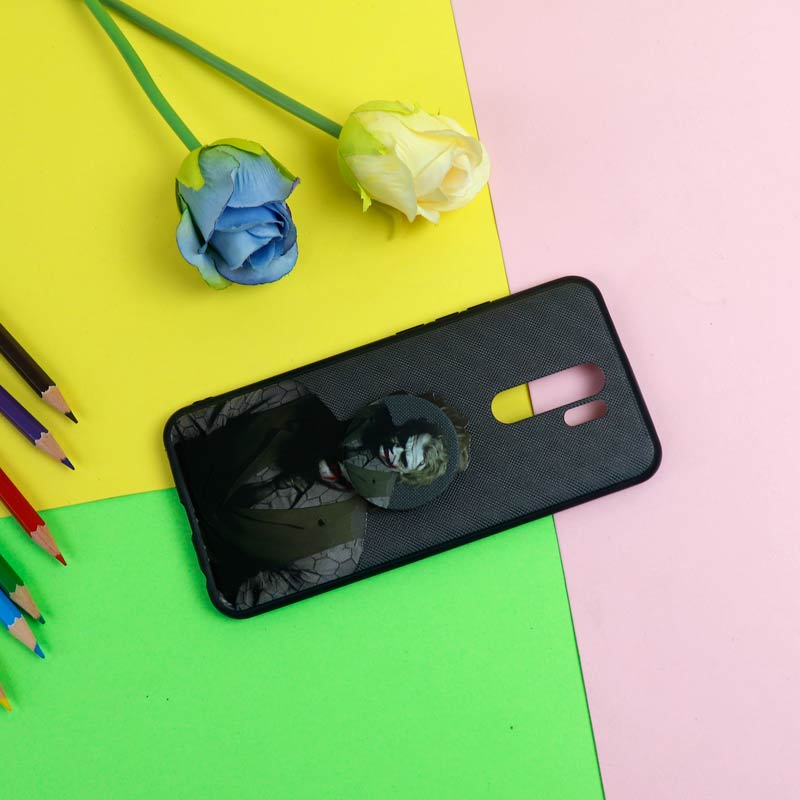 قاب فانتزی برجسته + پاپ سوکت طرح Joker شیائومی Redmi 9 سری D