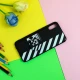 قاب فانتزی برجسته + پاپ سوکت طرح Off White شیائومی Redmi 9A سری D