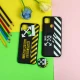 قاب فانتزی برجسته + پاپ سوکت طرح Off White شیائومی Redmi 9C سری D