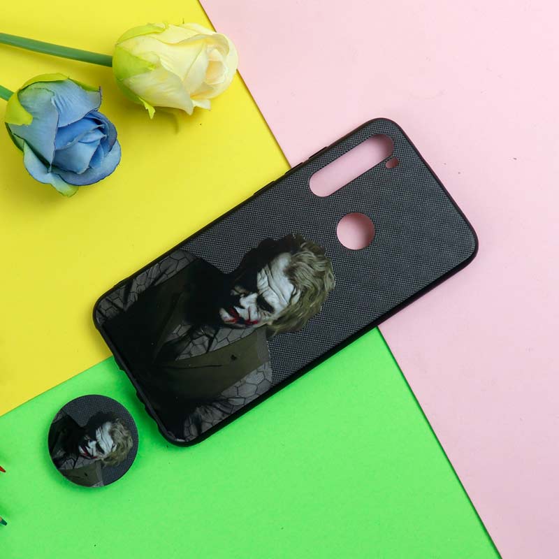 قاب فانتزی برجسته + پاپ سوکت طرح Joker شیائومی Redmi Note 8 سری D