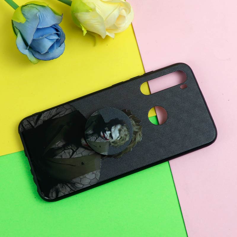 قاب فانتزی برجسته + پاپ سوکت طرح Joker شیائومی Redmi Note 8 سری D