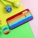 قاب فانتزی برجسته + پاپ سوکت طرح رنگین کمان شیائومی Redmi Note 8 سری D