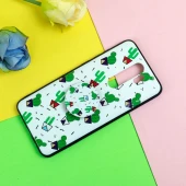 قاب فانتزی برجسته + پاپ سوکت طرح کاکتوس شیائومی Redmi Note 8 Pro سری D