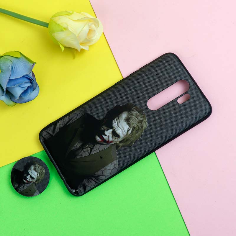 قاب فانتزی برجسته + پاپ سوکت طرح Joker شیائومی Redmi Note 8 Pro سری D