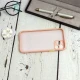 قاب محافظ لنزدار پاپ سوکت دار صورتی iPhone 11 Pro