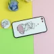 قاب فانتزی برجسته + پاپ سوکت طرح گربه آیفون iPhone 7/8 سری D
