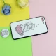 قاب فانتزی برجسته + پاپ سوکت طرح گربه آیفون iPhone 7 Plus / 8 Plus سری D