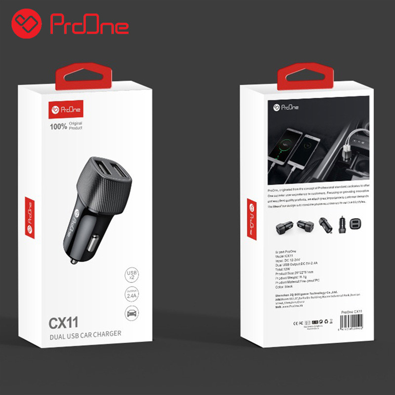 شارژر فندکی ProOne CX11 PCG10 2.4A
