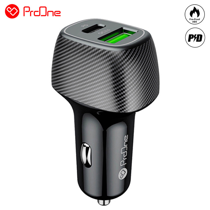 شارژر فندکی فست شارژ ProOne CX12 PCG19 PD QC3 36W