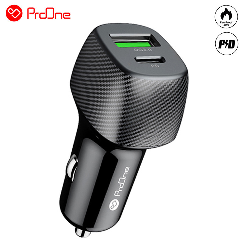 شارژر فندکی فست شارژ ProOne CX12 PCG19 PD QC3 36W