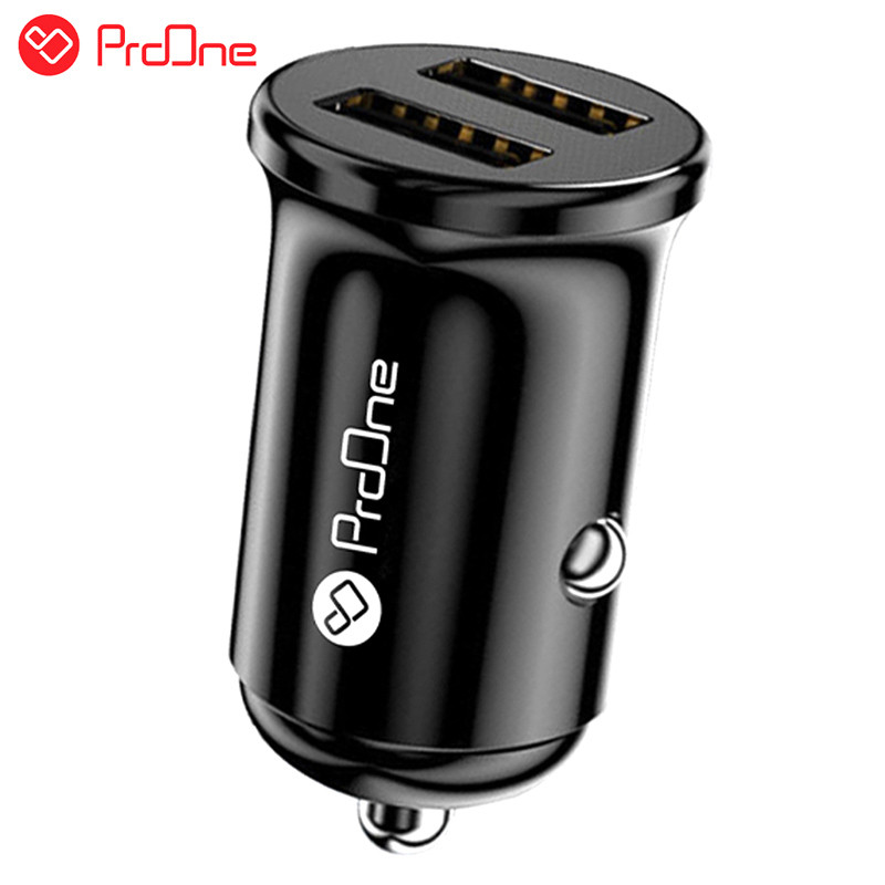 شارژر فندکی ProOne PCG12 2.4A + کابل میکرو یو اس بی