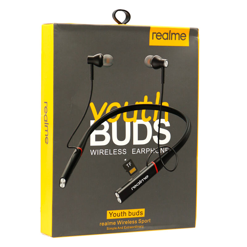 هندزفری بلوتوثی و رم خور دورگردنی Realme Youth Buds