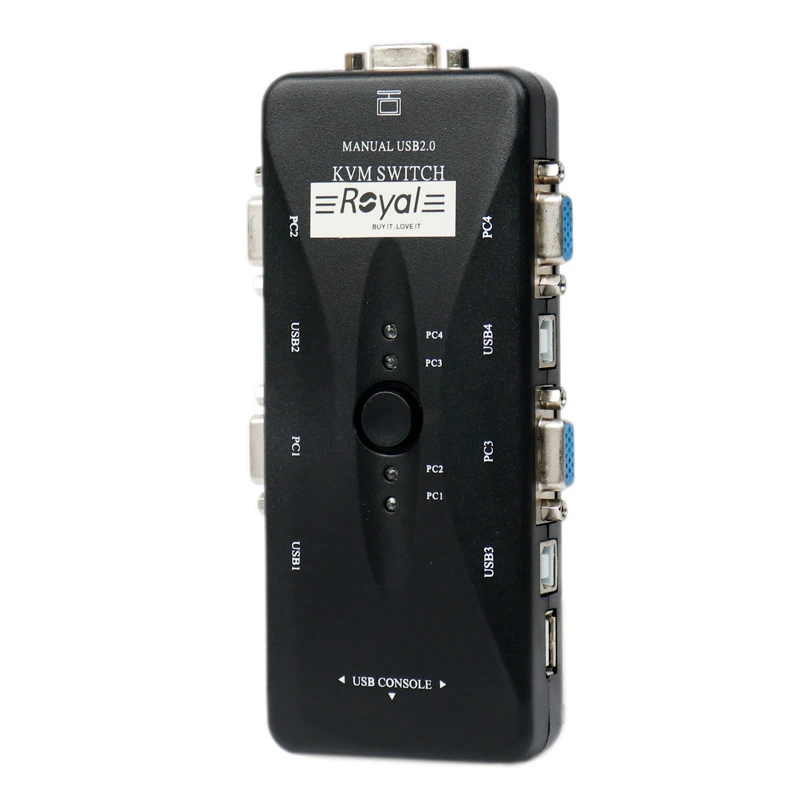 سوییچ Royal KVM-4UK 4Port KVM