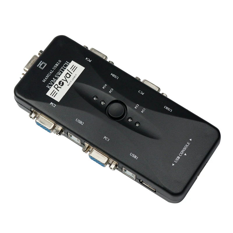 سوییچ Royal KVM-4UK 4Port KVM