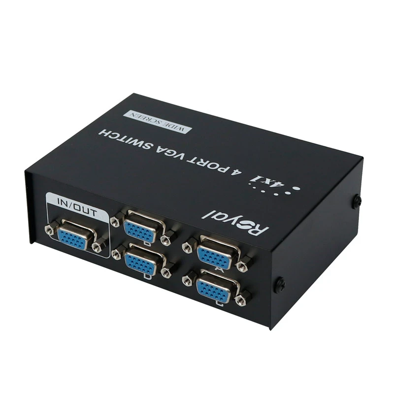 سوییچ 4 پورت VGA رویال VGA-15-4