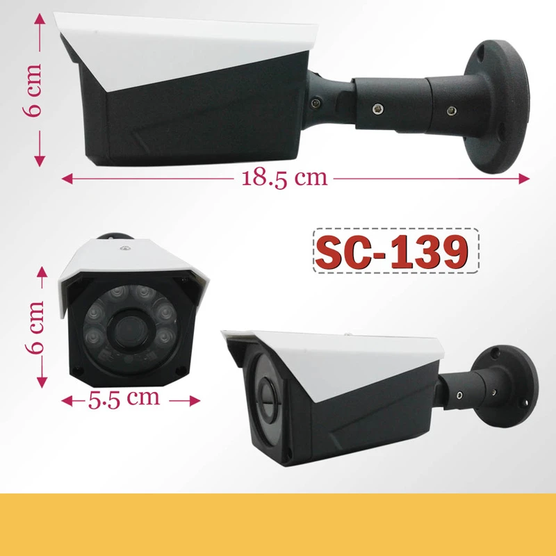 دوربین مداربسته اسکوو SCOVO SC-139 F37 2MP CCTV
