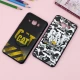 قاب فانتزی برجسته + پاپ سوکت طرح CAT سامسونگ J5 2016 سری D
