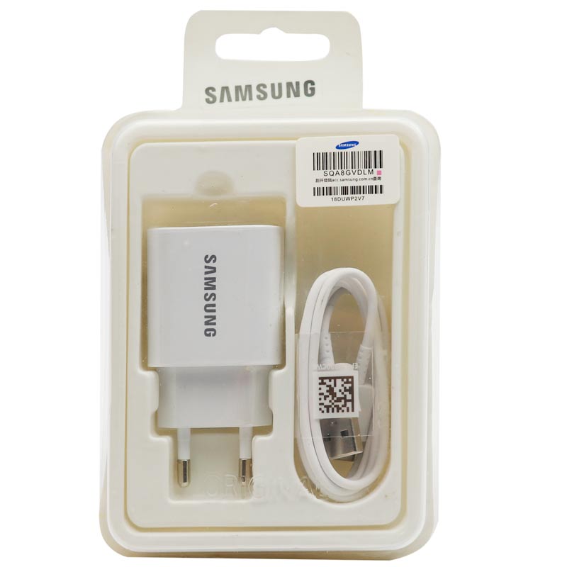 شارژر دیواری فست شارژ Samsung C9 2.1A + کابل Type-C