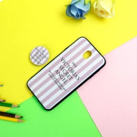 قاب فانتزی برجسته + پاپ سوکت طرح ویکتوریا سامسونگ J7 Pro سری D