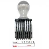 مهر شماره زن فارسی شاینی Shiny N-58