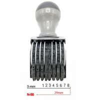 مهر شماره زن فارسی شاینی Shiny N-58