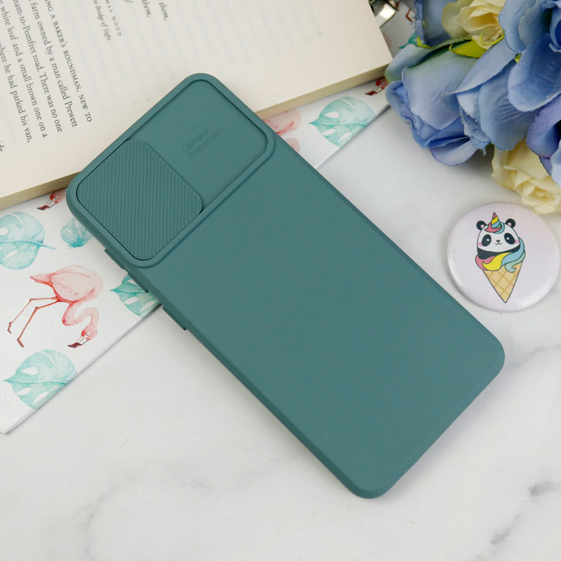 قاب سیلیکونی محافظ لنزدار کشویی Samsung A31