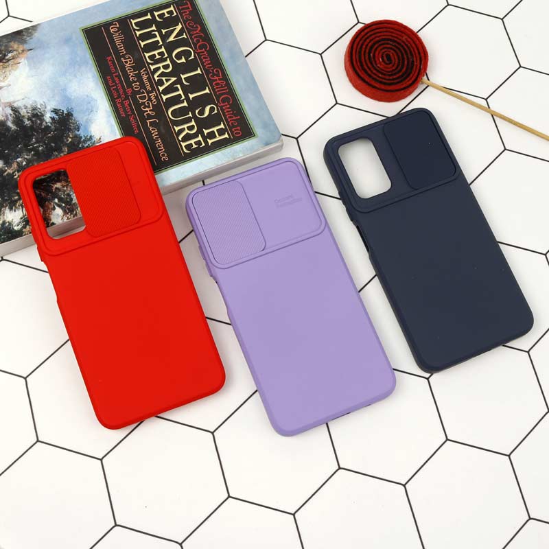 قاب طرح سیلیکونی محافظ لنزدار کشویی Xiaomi Redmi 9T