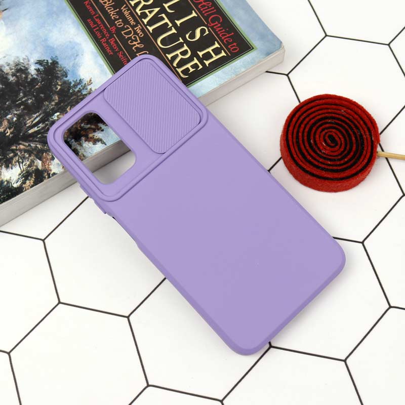 قاب طرح سیلیکونی محافظ لنزدار کشویی Xiaomi Redmi 9T