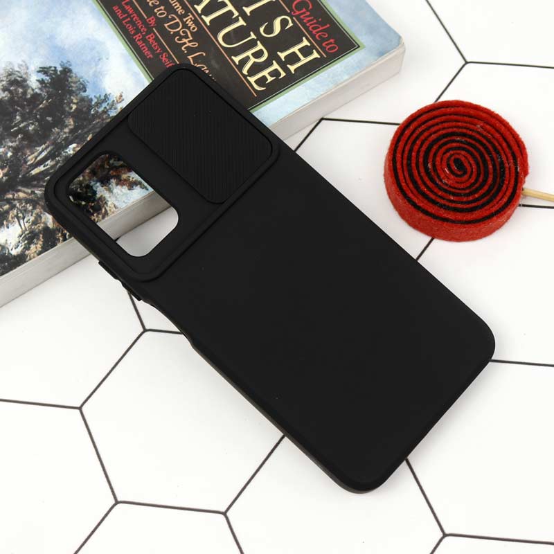 قاب طرح سیلیکونی محافظ لنزدار کشویی Xiaomi Redmi 9T