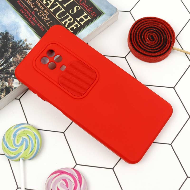 قاب طرح سیلیکونی محافظ لنزدار کشویی Xiaomi Redmi Note 9s / Note 9 Pro