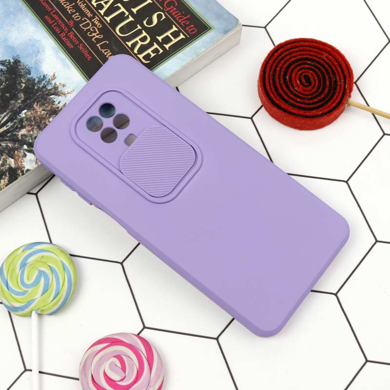 قاب طرح سیلیکونی محافظ لنزدار کشویی Xiaomi Redmi Note 9s / Note 9 Pro